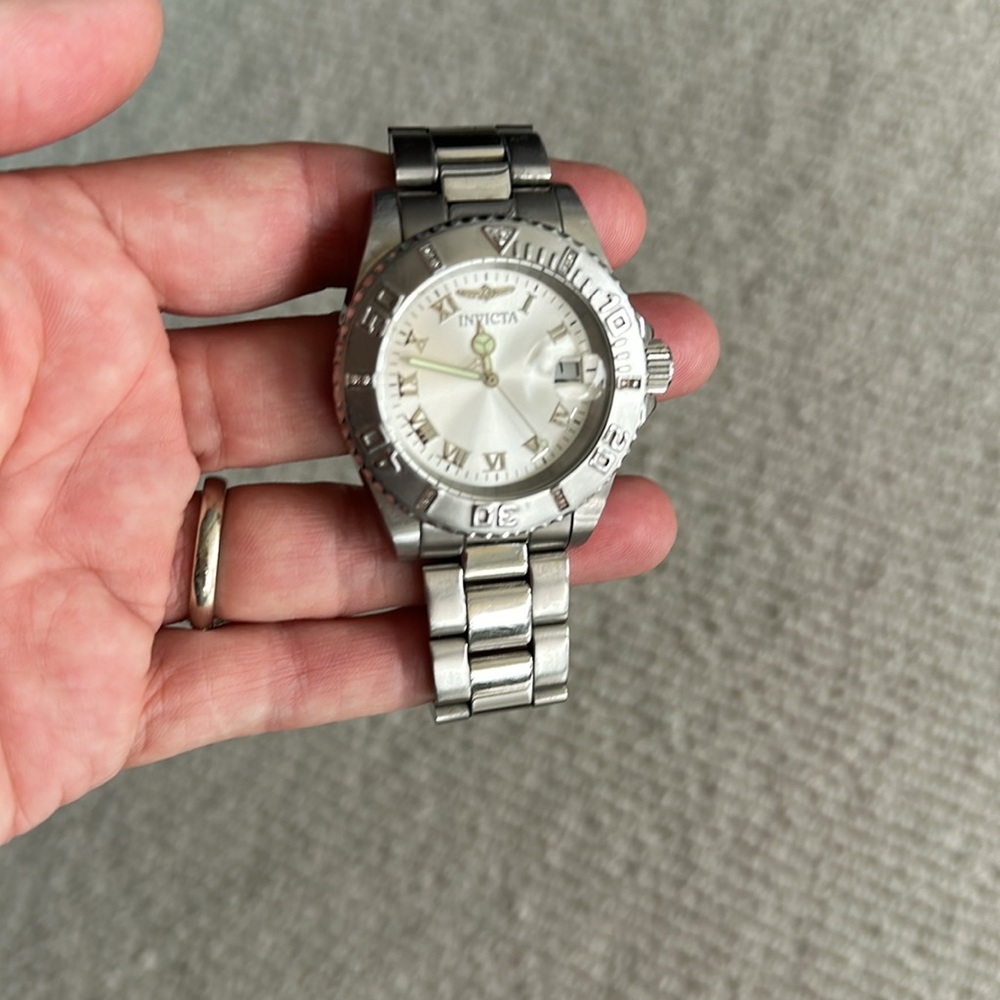 Invicta pro diver stainless steel watch